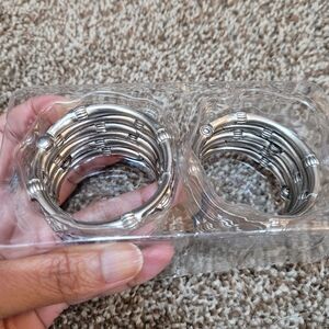 Zenna Nickel Shower Rings Rust Proof 12 Pack